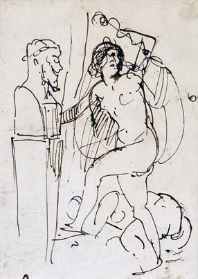 Cherubino Cornienti, a Bacchante